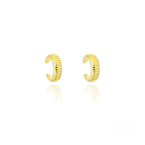 Earcuff Lavorato Dorato Earcuff Lavorato Dorato