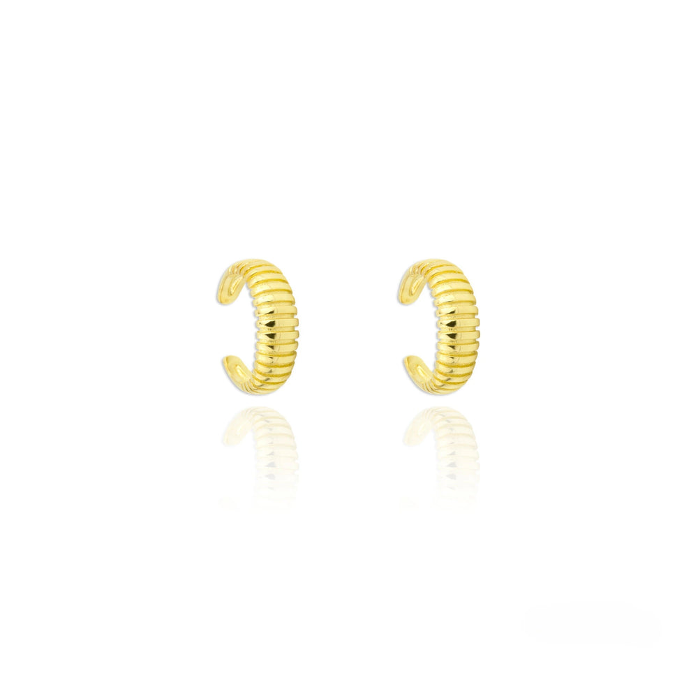 Earcuff Lavorato Dorato