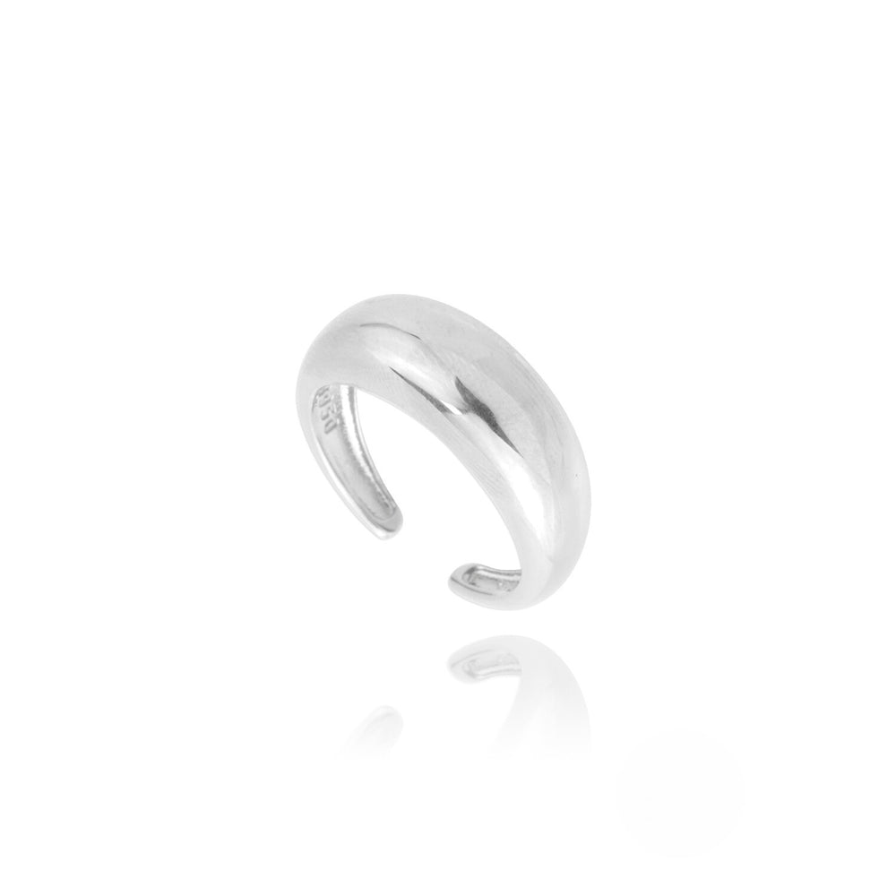 Anello Liscio Singolo Bianco