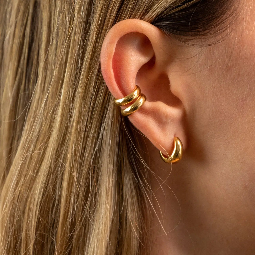 Small Golden Earcuffs